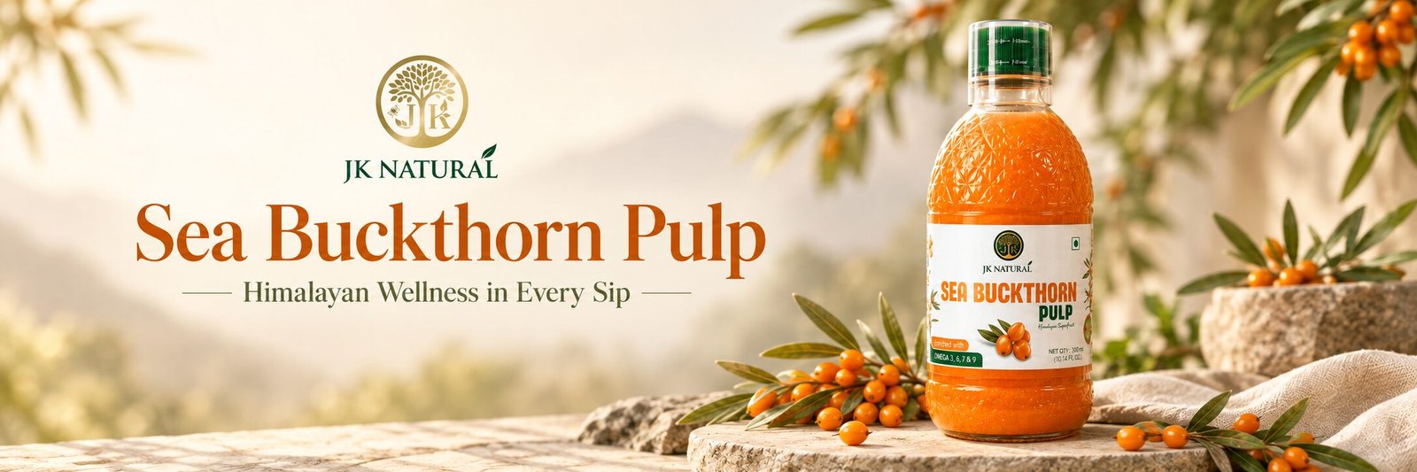 Sea Buckthorn Pulp Himalayan Nutrition Packed Into Every Sip