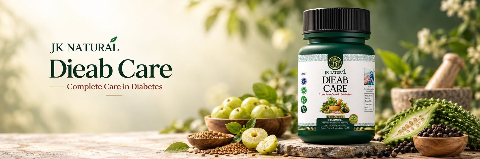 Dieab Care Herbal Wellness Support for Healthy Glucose Metabolism